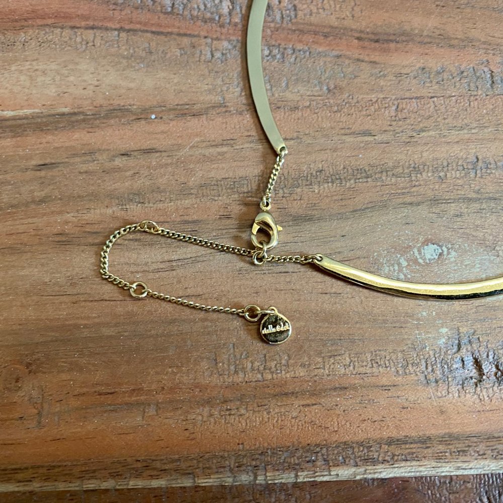Stella & Dot Gold Drape Collar Necklace - Picture 2 of 4